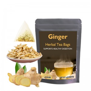 Premium Quality Chinese Herbal Organic Tea Ginger Tea Bags Strong Ginger Tea