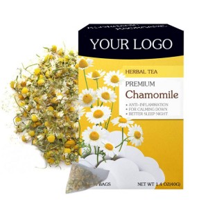 Organic Relaxing Tea Flower Tea Chamomile Tea Bags Dried Chamomile