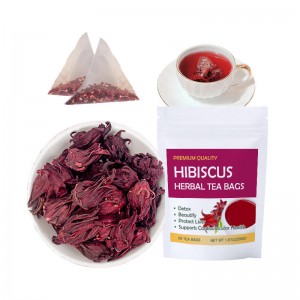 Private Label Herbal Beauty Tea Apple Flower Rose Hibiscus Skin Beauty Glow Tea