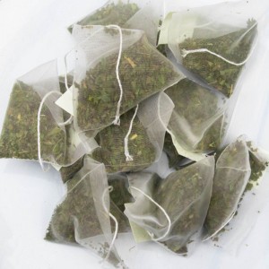 Pouch Package 20 Tea bags Dried Peppermint Tea Bag